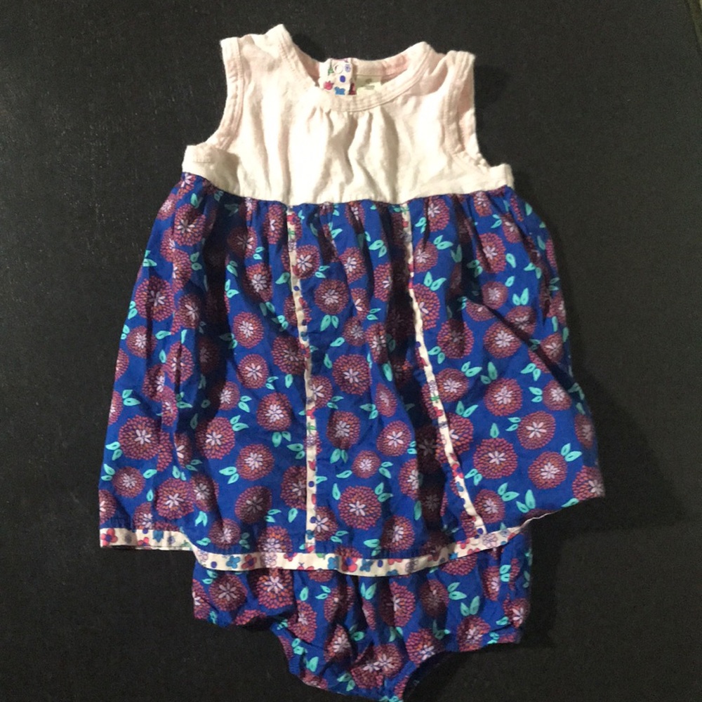 Tucker and Tate dress with bloomers (12mo)